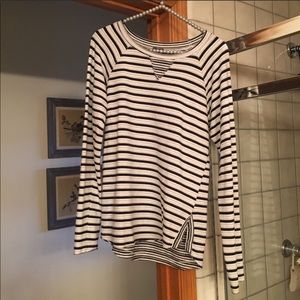 Anthropologie Left of Center Top